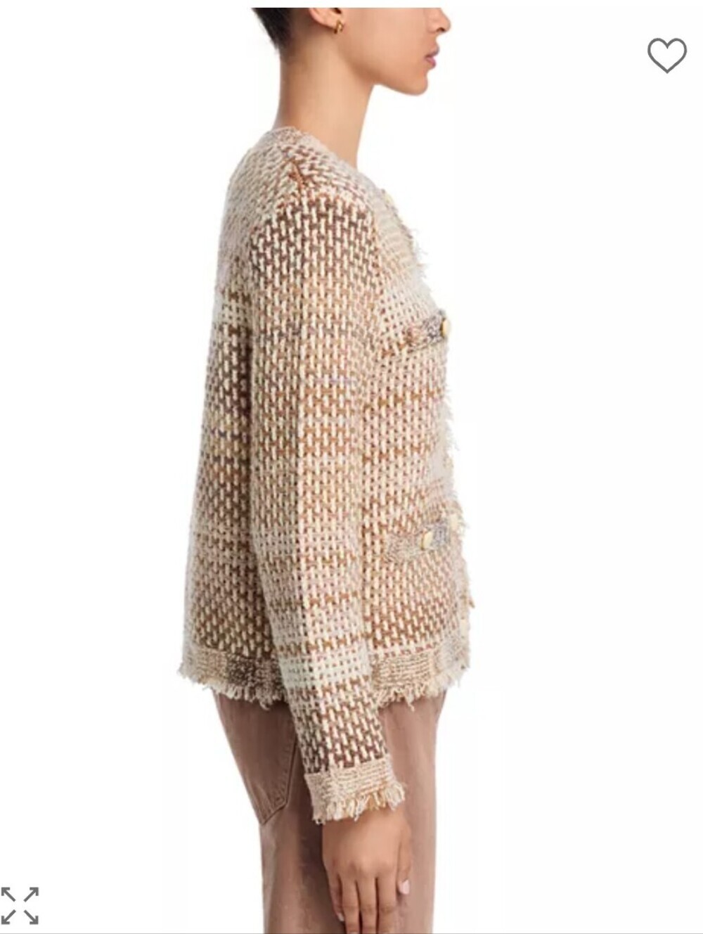 NWT Veronica Beard Sariyah Knit Jacket Sz XL - Picture 4 of 8